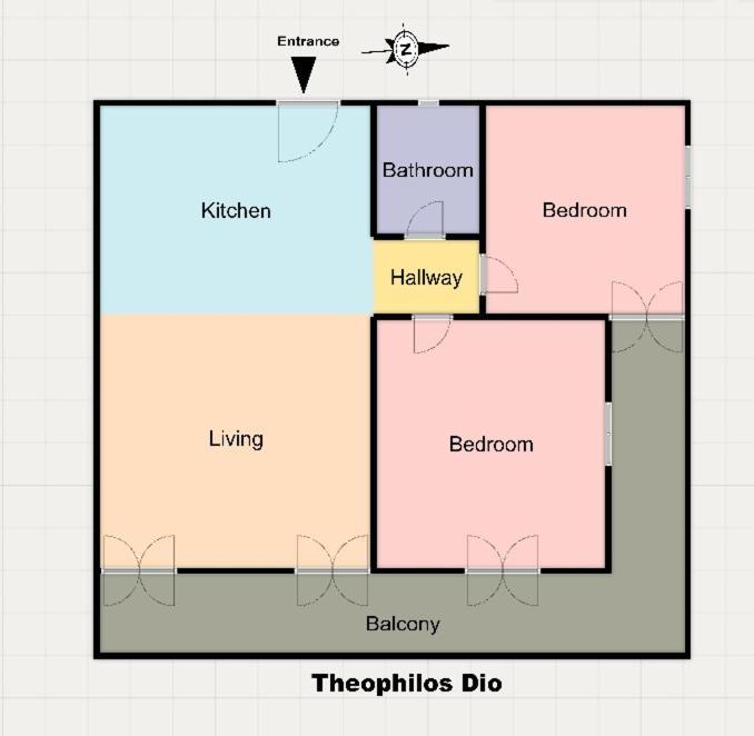 Theophilos Dio Agios Stefanos  Luaran gambar
